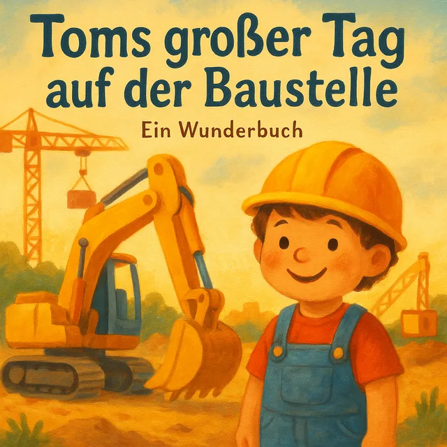 Livre pour enfant personnalisé : Pelleteuse