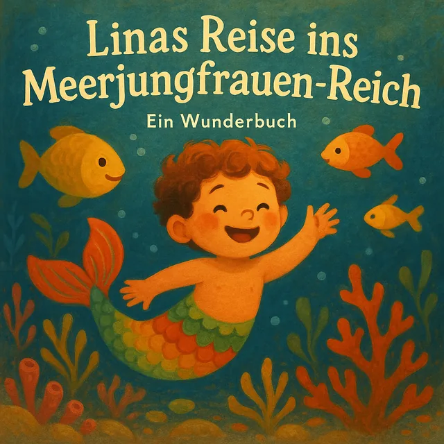 Livre pour enfant personnalisé : Sirène