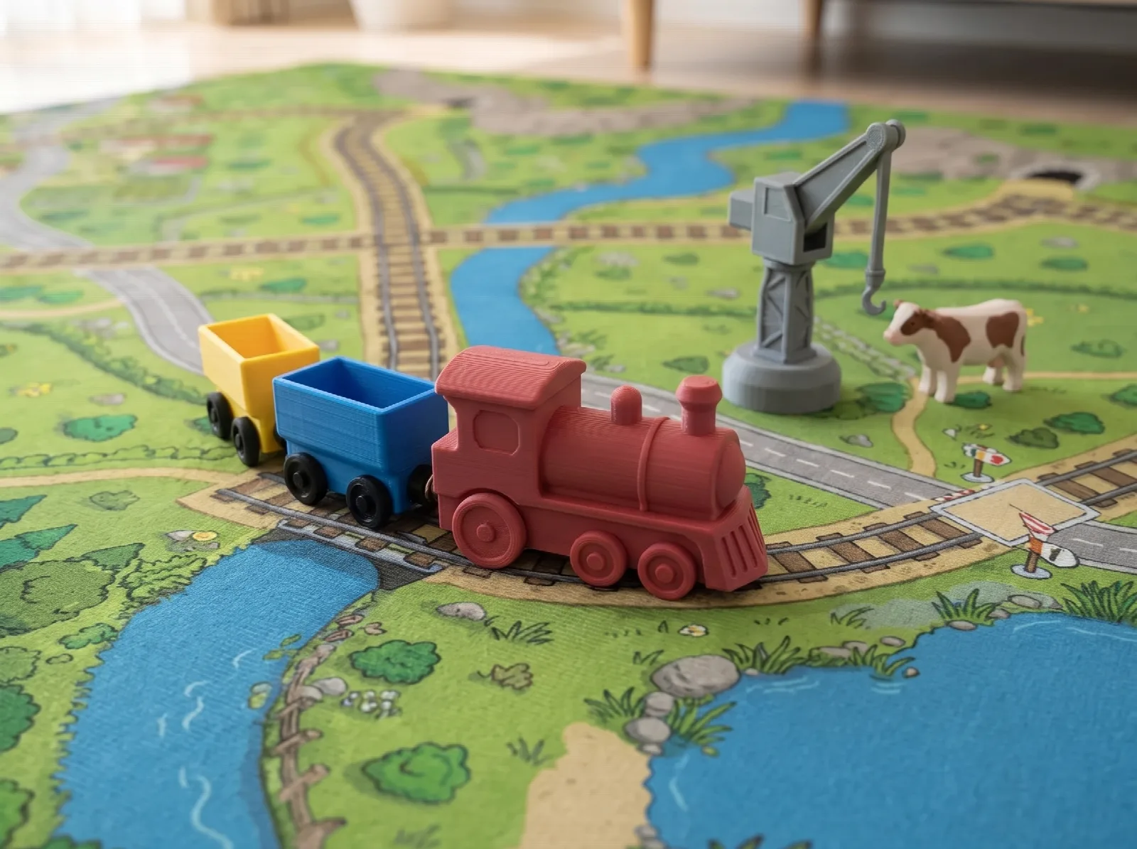 Spielteppich „Eisenbahn“ – Ansicht 4